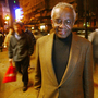 Derrick Bell, the first tenured black professor at Harvard Law School, died of cancer Wednesday. He is seen here in 2002.