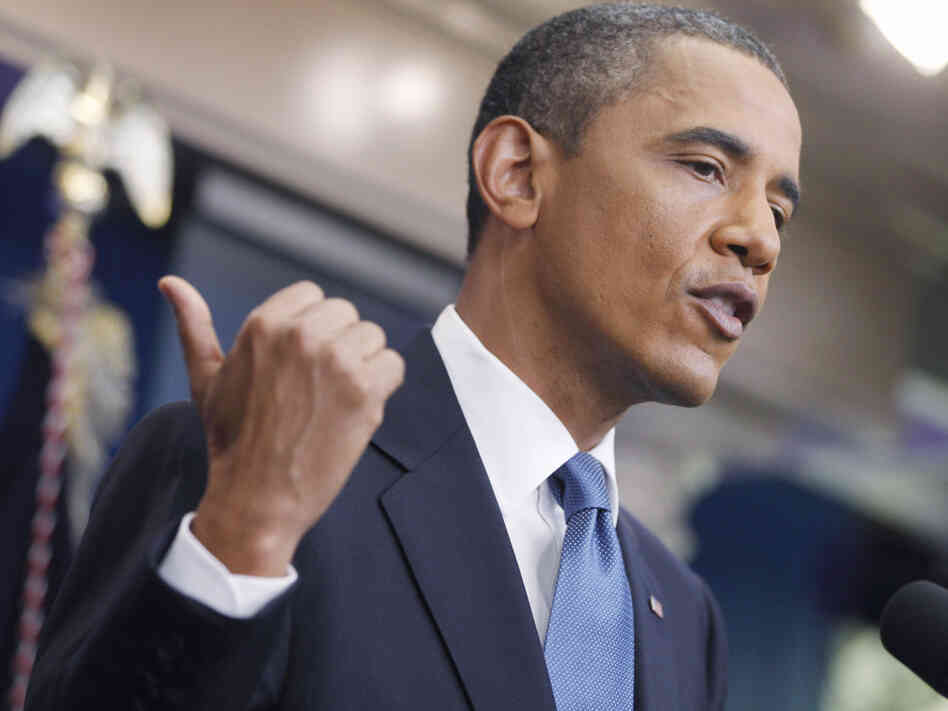 President Obama during his July 15 news conference in the briefing room of the White House. President Obama during his July 15 news conference in the briefing room of the White House.