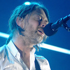 Thom Yorke at Radiohead's Sept. 28 concert at Roseland Ballroom in New York. Thom Yorke at Radiohead's Sept. 28 concert at Roseland Ballroom in New York.