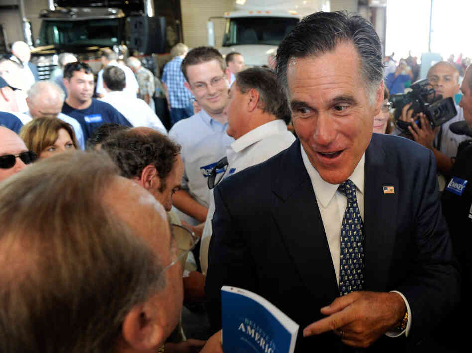 Mitt Romney in North Las Vegas, Nev., Sept. 6, 2011.