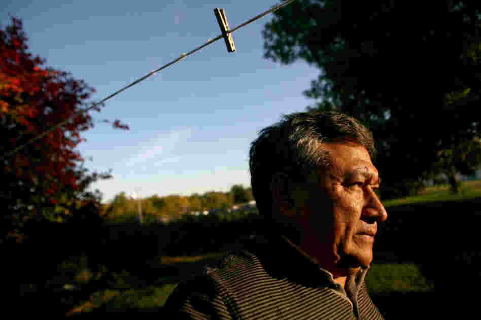 Jose Zacarias lives in an old farmhouse flanked by corn and soybean fields near the edge of town. The Mexican-born immigrant came to West Liberty more than 25 years ago. Jose Zacarias lives in an old farmhouse flanked by corn and soybean fields near the edge of town. The Mexican-born immigrant came to West Liberty more than 25 years ago.