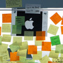 Messages posted on a glass window pay tribute to the late Apple co-founder Steve Jobs outside the Apple store in Hong Kong. Messages posted on a glass window pay tribute to the late Apple co-founder Steve Jobs outside the Apple store in Hong Kong.