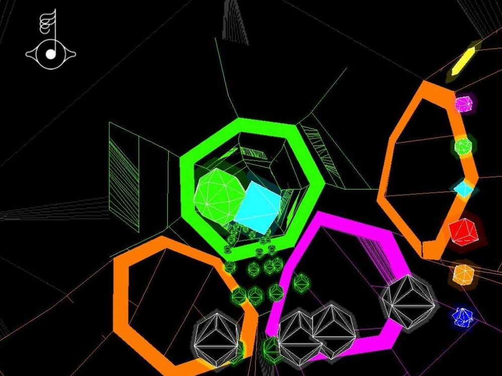 Image from Bjork's  Biophilia app