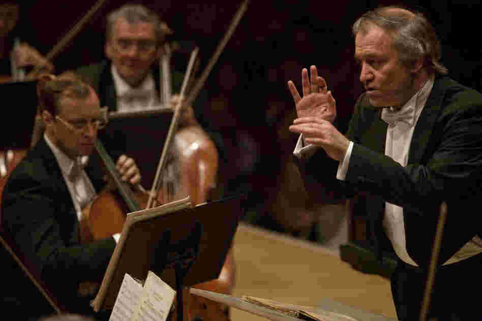 Gergiev in action, conducting three scenes from Prokofiev's ballet 'Romeo And Juliet.'