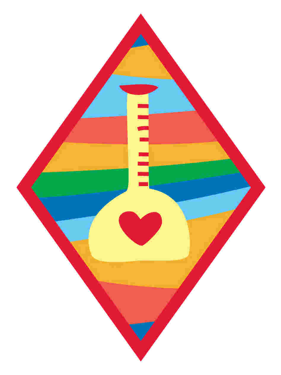 The "Science Of Happiness" badge. The "Science Of Happiness" badge.