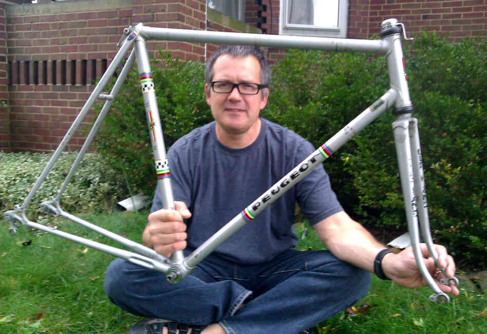 After "prowling" for-sale ads for years, Gill found the same bike he'd sold long ago.