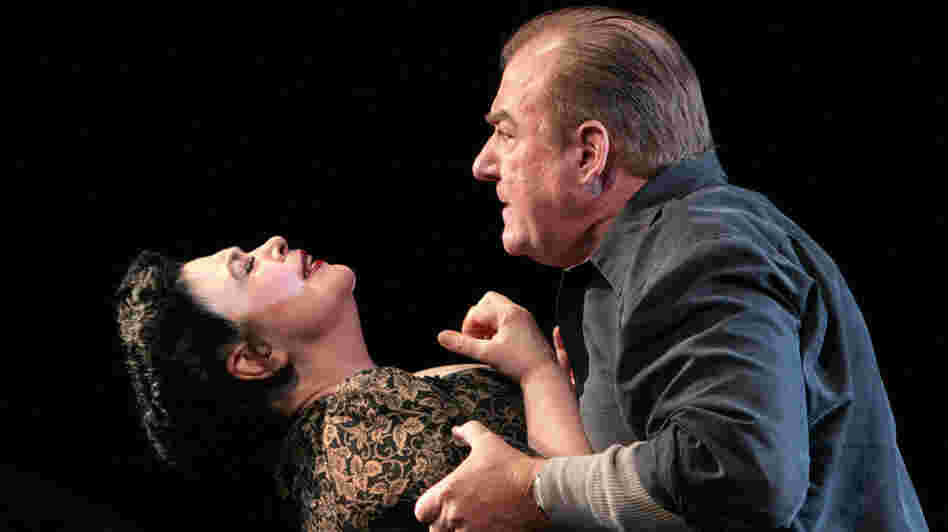 Catherine Malfitano as Beatrice and Kim Josephson as Eddie in William Bolcom's 'A View From The Bridge.'