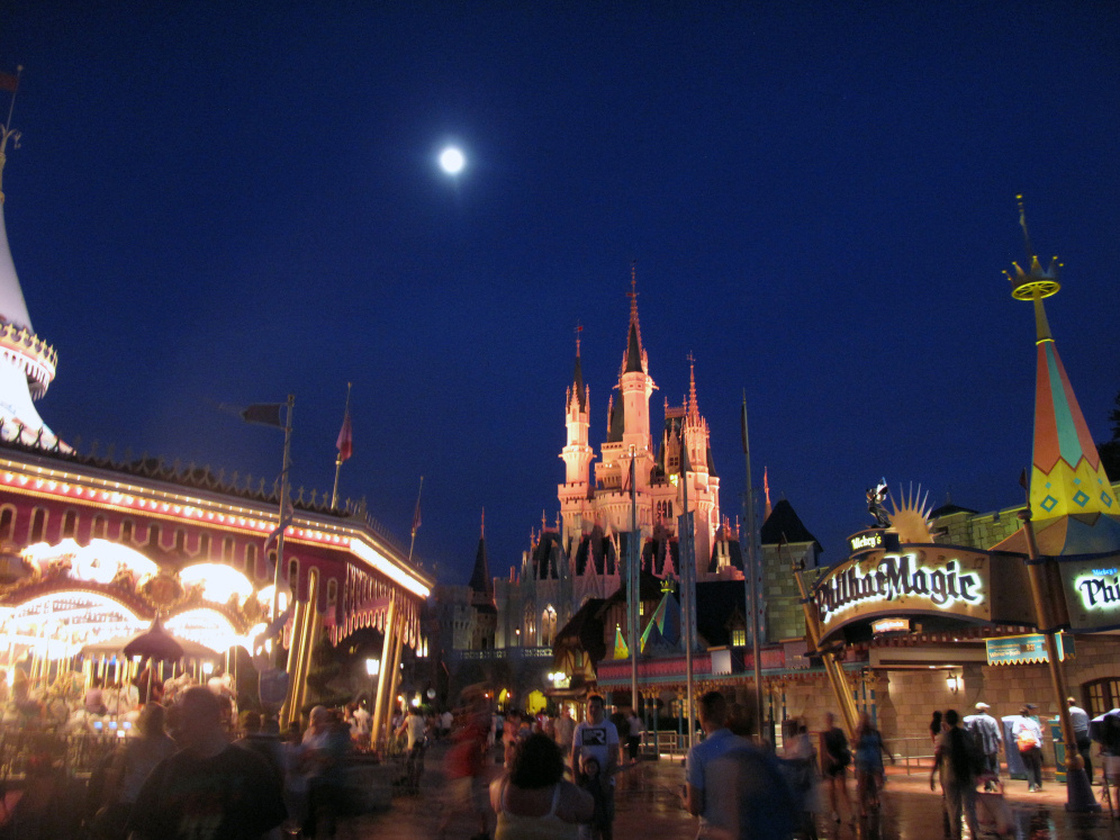 The real magic at the Magic Kingdom happens after dark.