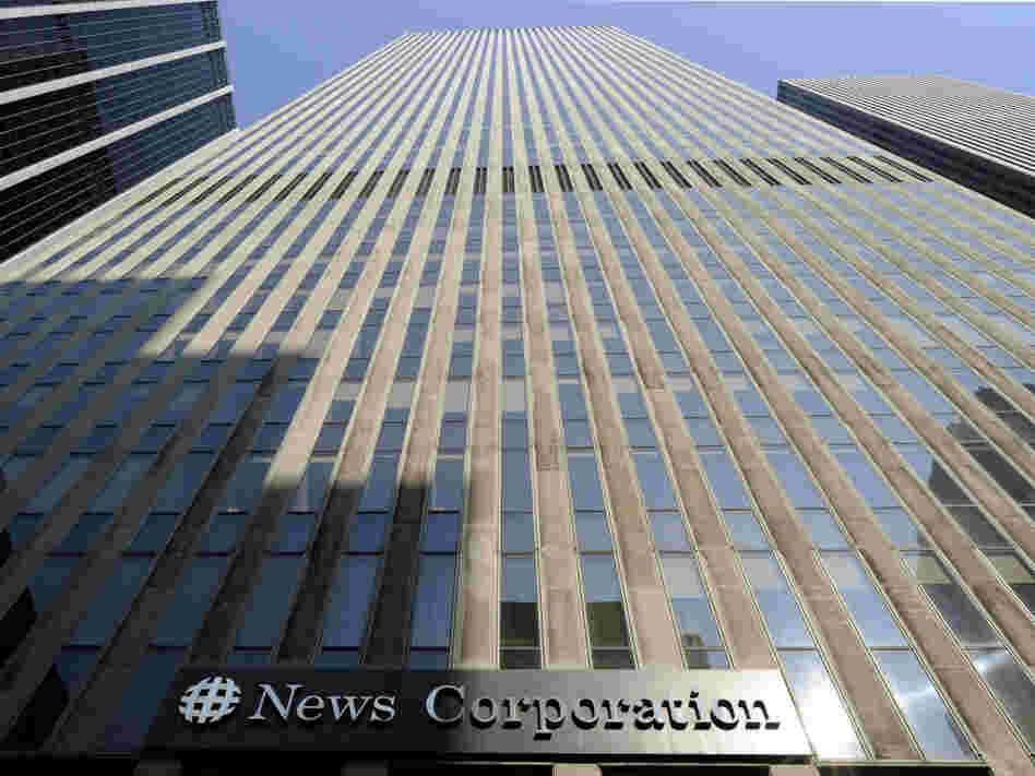 The News Corp. headquarters in New York City. The top executive of News Corp.'s Wall Street Journal Europe has resigned over accusations that the paper was involved in a scheme to inflate its circulation numbers.