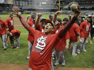 The Cardinals' 12-6 Sunday in Milwaukee set up a St. Louis-Texas matchup in the World Series. The Cardinals' 12-6 Sunday in Milwaukee set up a St. Louis-Texas matchup in the World Series.