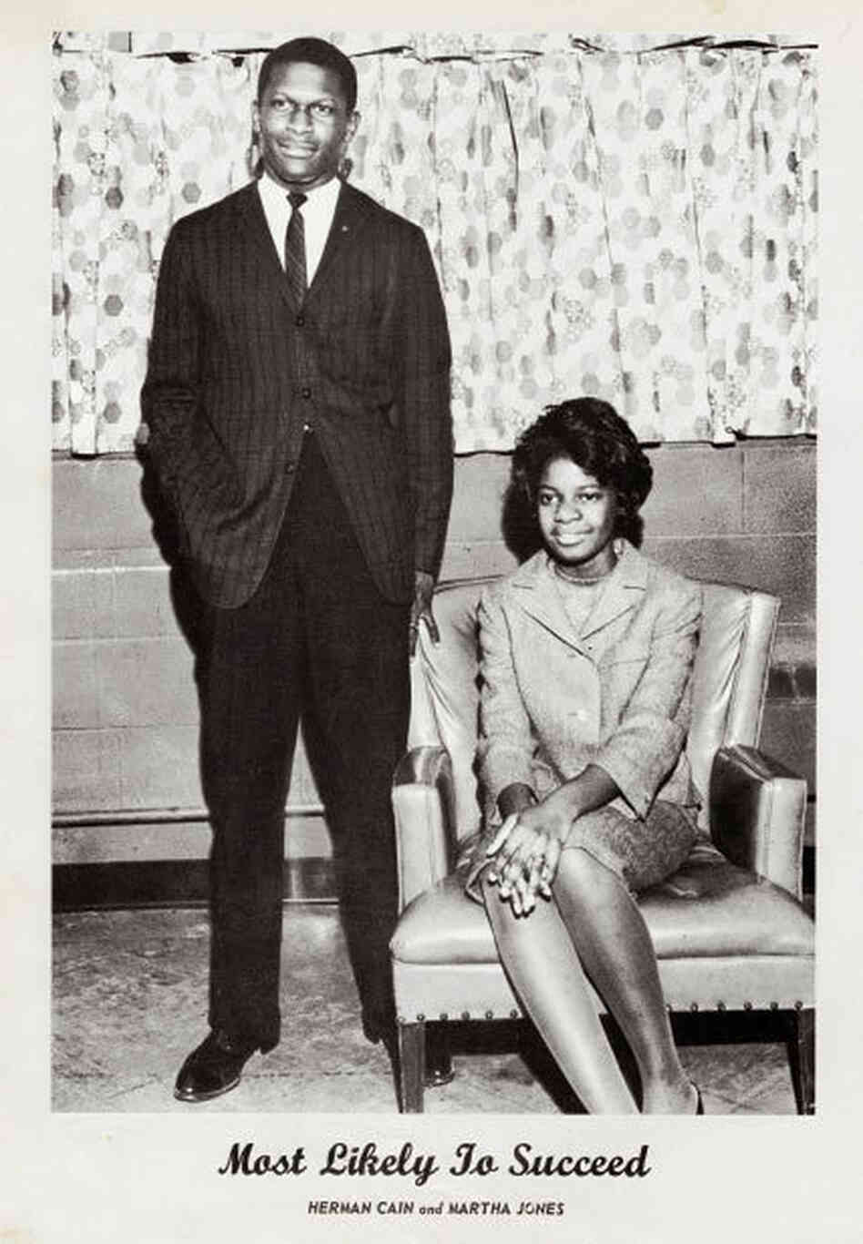 Cain graduated from Morehouse College, where he was named "most likely to succeed."
