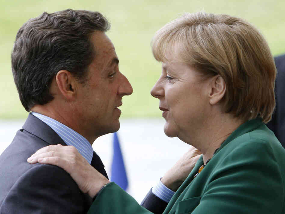 German Chancellor Angela Merkel and French President Nicolas Sarkozy German Chancellor Angela Merkel and French President Nicolas Sarkozy