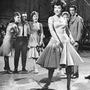 According to actress Rita Moreno, who played Anita in the film, Jerome Robbins' challenging choreography made the filming of West Side Story a grueling experience: "I think most dancers ... [worked] so bloody hard that the only way to live through some of the physical torture was just to, you know, employ your sense of humor."