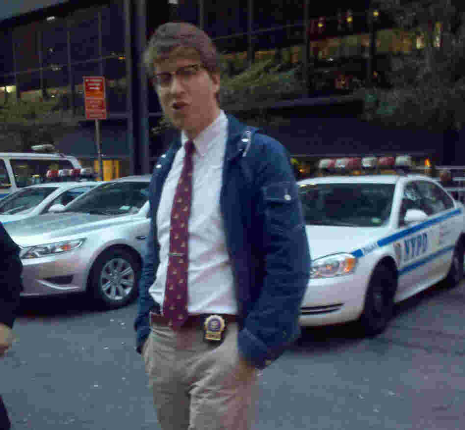 What is likely the first photographic evidence of "Hipster Cop." 