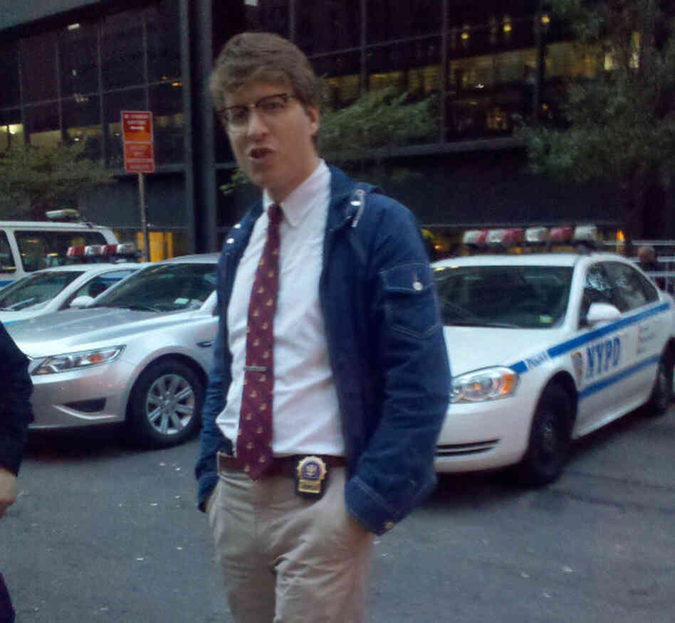 What is likely the first photographic evidence of "Hipster Cop." 