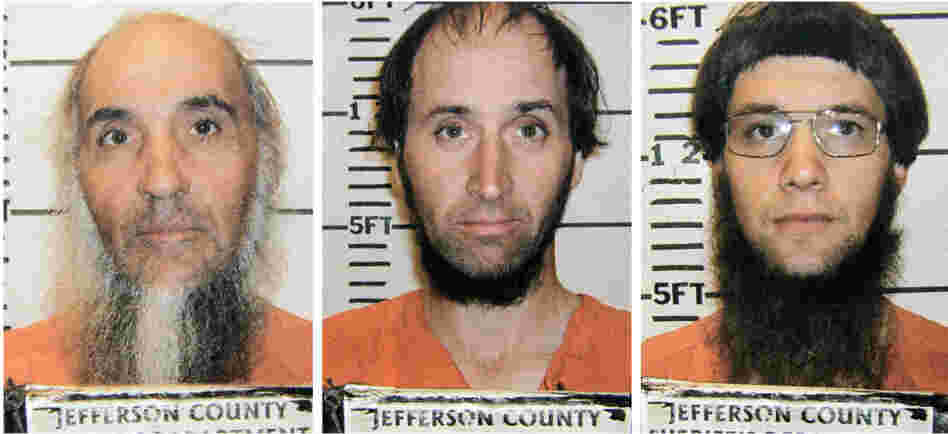 Levi Miller (from left), Johnny Mullet and Lester Mullet are believed to be members of a breakaway Amish group that went into the home of an elderly Amish man and cut his hair and beard. Levi Miller (from left), Johnny Mullet and Lester Mullet are believed to be members of a breakaway Amish group that went into the home of an elderly Amish man and cut his hair and beard.