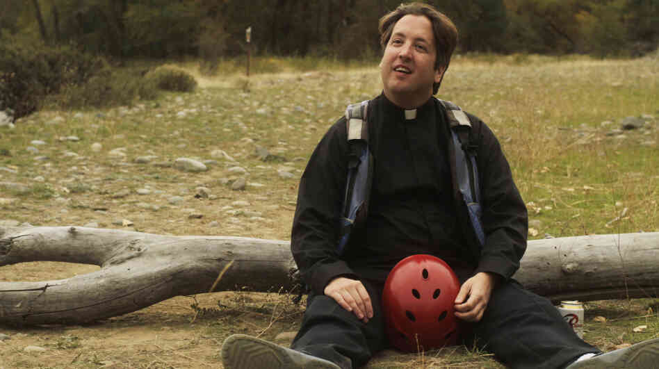 Roamin' Collar: A priest (Steve Little) loses his Bible — but finds a new perspective — an a canoe trip with a former schoolmate in Todd Rohal's The Catechism Cataclysm. Roamin' Collar: A priest (Steve Little) loses his Bible — but finds a new perspective — an a canoe trip with a former schoolmate in Todd Rohal's The Catechism Cataclysm.