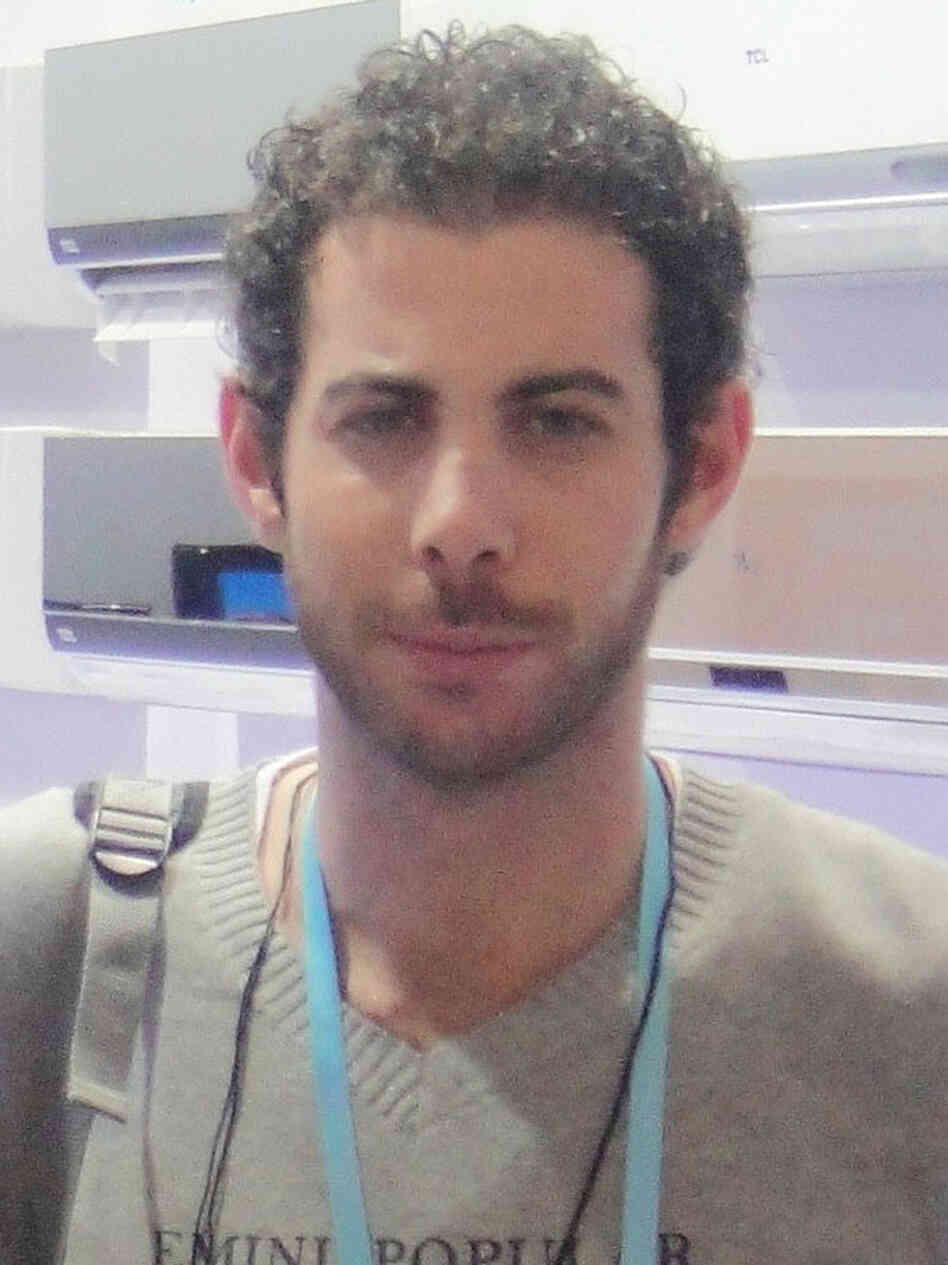 At his home in Syria, activist Rami Jarrah, 28, spoke out under the alias Alexander Page. Fearing arrest, he recently fled to Egypt. At his home in Syria, activist Rami Jarrah, 28, spoke out under the alias Alexander Page. Fearing arrest, he recently fled to Egypt.