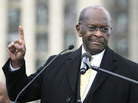 Republican presidential candidate Herman Cain speaks on Friday while unveiling his "Opportunity Zone" economic plan in front of the Michigan Central Station, an abandoned train depot in Detroit. Republican presidential candidate Herman Cain speaks on Friday while unveiling his "Opportunity Zone" economic plan in front of the Michigan Central Station, an abandoned train depot in Detroit.