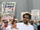 Princeton professor Cornel West was arrested when he spoke outside D.C. Superior Court on Oct. 17. But even as he was being led away in handcuffs, West told the crowd, "We have no quarrel with the police. They are working people, part of the 99 percent, too." Princeton professor Cornel West was arrested when he spoke outside D.C. Superior Court on Oct. 17. But even as he was being led away in handcuffs, West told the crowd, "We have no quarrel with the police. They are working people, part of the 99 percent, too."