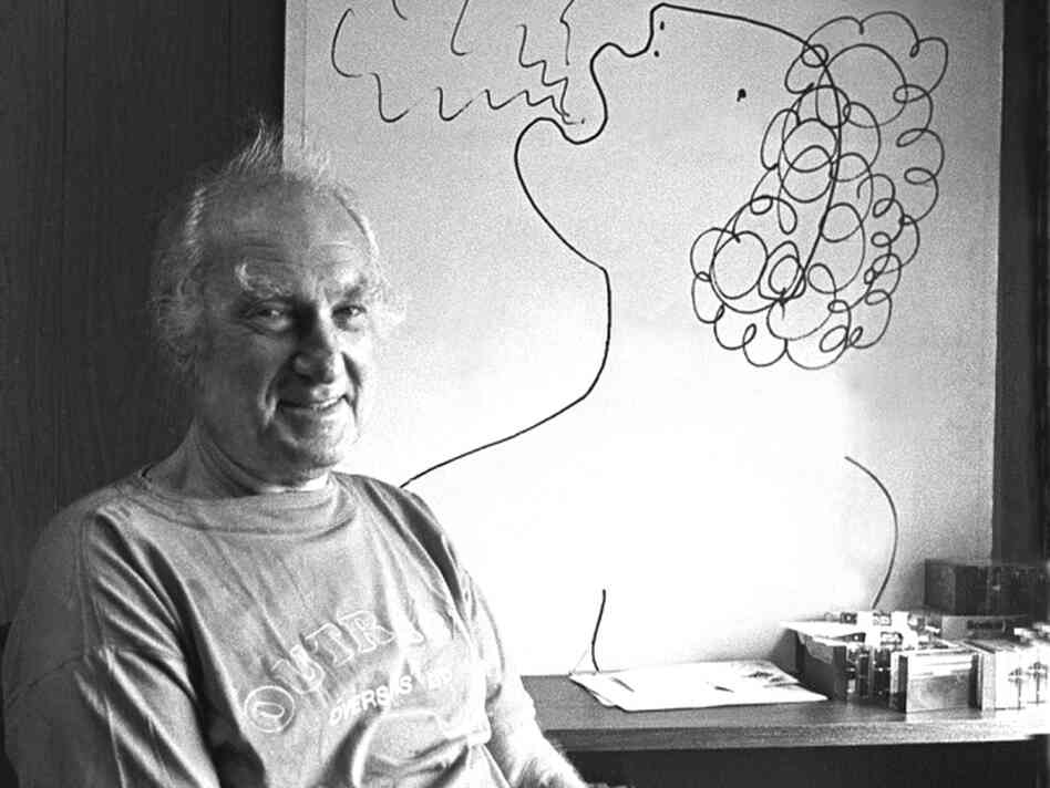 Norman Granz at his office in July 1987.