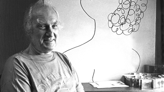 Norman Granz at his office in July 1987. Norman Granz at his office in July 1987.