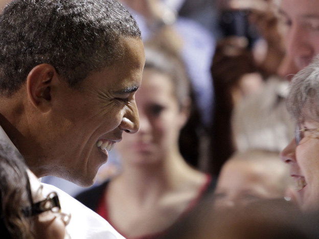 President Obama, seen here in North Chesterfield, Va., last week, is on a campaign swing through the West this week, making stops in California, Nevada and Colorado — states with significant Hispanic populations. 