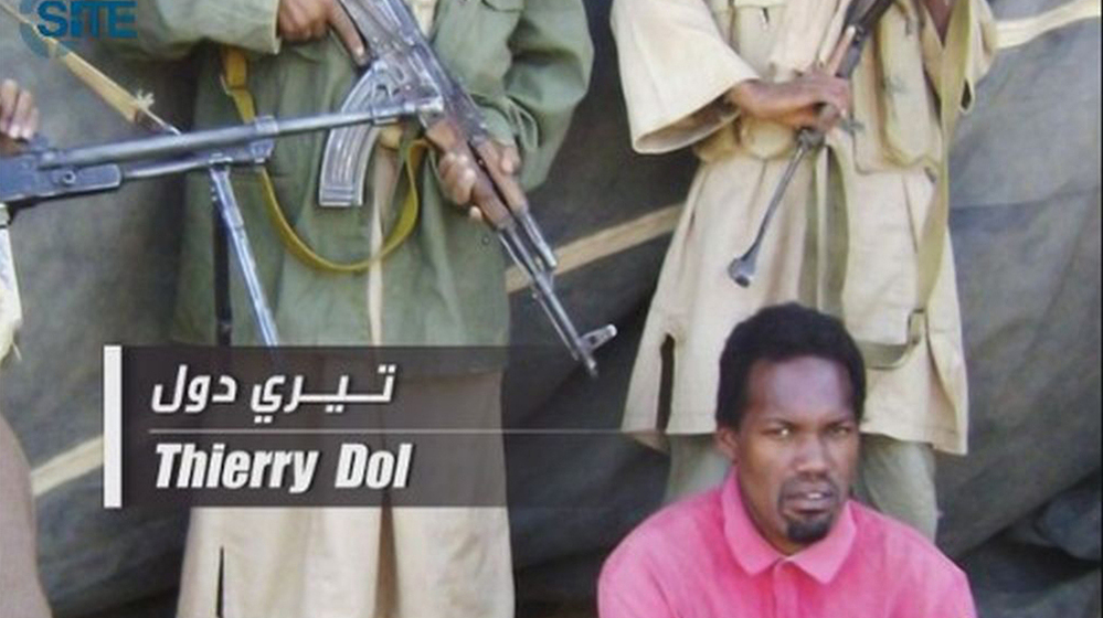 This image released by the SITE Intelligence Group on April 27, 2011, shows Thierry Dol, one of four French hostages held by al-Qaida's North Africa affiliate. U.S. counterterrorism officials are concerned that al-Qaida affiliates in Africa are growing stronger. 