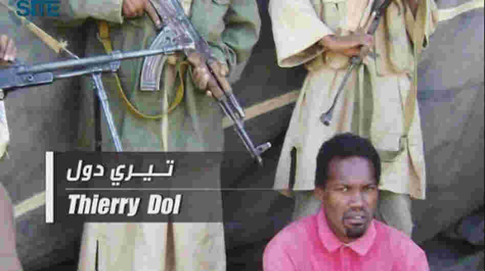 This image released by the SITE Intelligence Group on April 27, 2011, shows Thierry Dol, one of four French hostages held by al-Qaida's North Africa affiliate. U.S. counterterrorism officials are concerned that al-Qaida affiliates in Africa are growing stronger. 