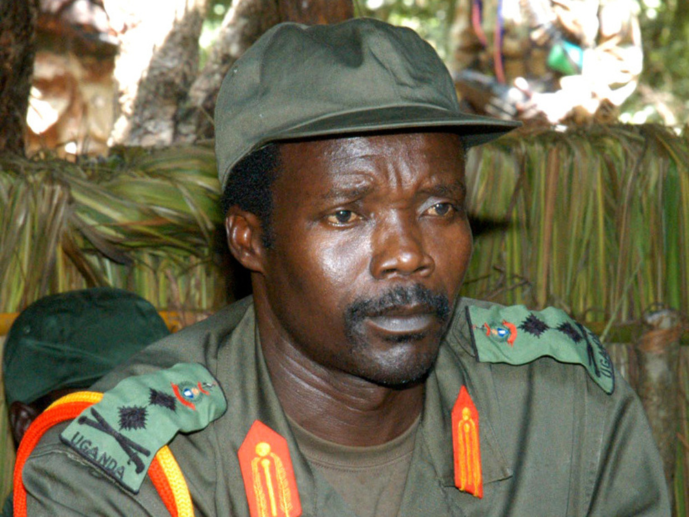 Joseph Kony, leader of the Lord's Resistance Army, in a 2006 photo. The Obama administration has sent 100 troops to advise militaries in Uganda and neighboring countries that are battling Kony's forces.