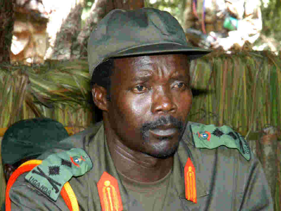 Joseph Kony, leader of the Lord's Resistance Army, in a 2006 photo. The Obama administration has sent 100 troops to advise militaries in Uganda and neighboring countries that are battling Kony's forces.