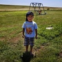 Derrin Yellow Robe, 3, stands in his great-grandparents' backyard on the Crow Creek Reservation in South Dakota. Along with his twin sister and two older sisters, he was taken off the reservation by South Dakota's Department of Social Services in July 2009 and spent a year and a half in foster care before being returned to his family. Derrin Yellow Robe, 3, stands in his great-grandparents' backyard on the Crow Creek Reservation in South Dakota. Along with his twin sister and two older sisters, he was taken off the reservation by South Dakota's Department of Social Services in July 2009 and spent a year and a half in foster care before being returned to his family.