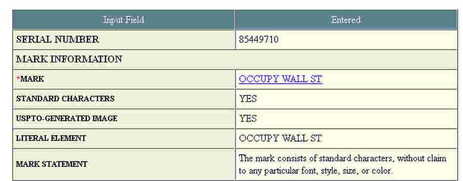 Occupy I