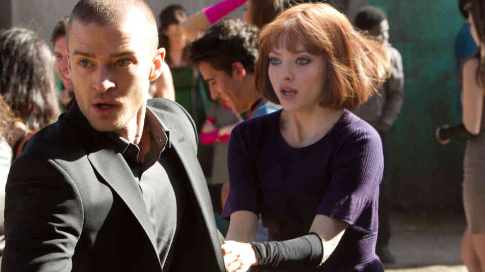 Against the clock: Will and Sylvia (Justin Timberlake and Amanda Seyfried) live in a world where time literally is money — and it's running rapidly out for most. Against the clock: Will and Sylvia (Justin Timberlake and Amanda Seyfried) live in a world where time literally is money — and it's running rapidly out for most.