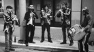 A real skeletal jazz band. A real skeletal jazz band.