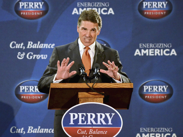 Republican Presidential candidate Texas Gov. Rick Perry announced his flat-tax plan in Gray Court, S.C. on Tuesday. 