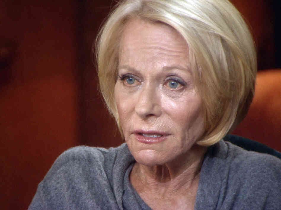 Ruth Madoff,during her interview with CBS News' 60 Minutes. 