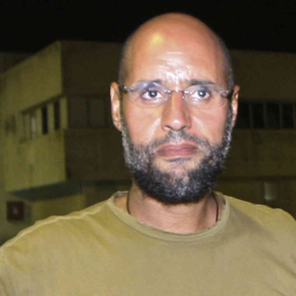 Saif al-Islam Gadhafi, in Tripoli on Aug. 23, 2011. Saif al-Islam Gadhafi, in Tripoli on Aug. 23, 2011.
