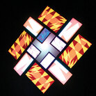 An image from Brian Eno's installation "77 Million Paintings" at Moogfest in Asheville, N.C. An image from Brian Eno's installation "77 Million Paintings" at Moogfest in Asheville, N.C.