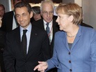 French President Nicolas Sarkozy reportedly made a comment that German Chancellor Angela Merkel ate a "second helping of cheese," even though she says she's on a diet. French President Nicolas Sarkozy reportedly made a comment that German Chancellor Angela Merkel ate a "second helping of cheese," even though she says she's on a diet.