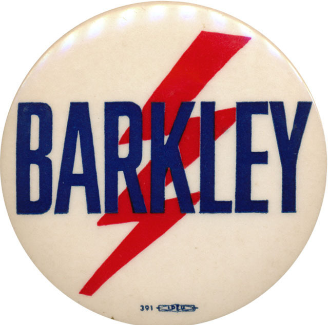Barkley hoped that lightning would strike at the 1952 Democratic convention.