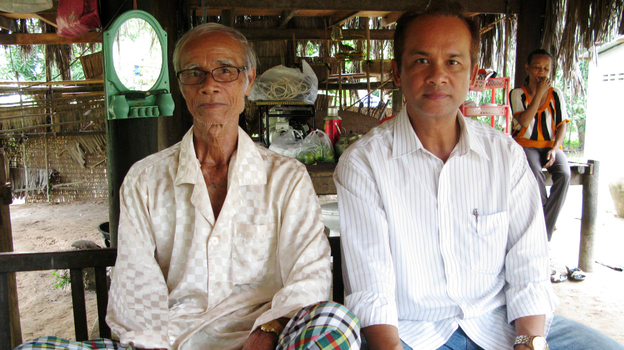 In 1975, the Khmer Rouge told the family of Peou Nam that he had been executed. After 36 years of separation, hardship and an unusual series of events, the family was reunited in June this year. Son Phyrun visits his father at his farmhouse in southern Cambodia's Kampot province. 