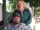 Craig and Linda Black sit at a table in the yard of their home in Vacaville, Calif. They are desperately trying to hang on to their home after falling behind on their mortgage payments. Craig and Linda Black sit at a table in the yard of their home in Vacaville, Calif. They are desperately trying to hang on to their home after falling behind on their mortgage payments.