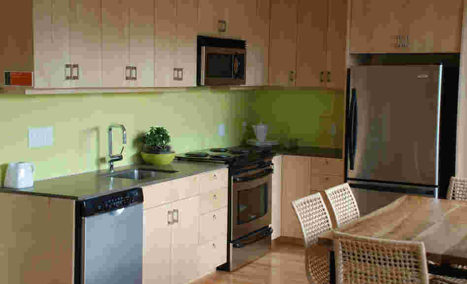 Some of ZETA's units are as small as 300 square feet. Architect Taeko Takagi designs small spaces with very simple things: "I like to provide a large sink, so that the person who's using it doesn't feel like they're lacking or living smaller and everything is miniaturized."