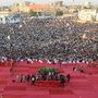 The population of Karachi, Pakistan, has been boosted by a new influx of young people. And now the city, seen here during a   political rally in January, is making a bid to attract global elites.