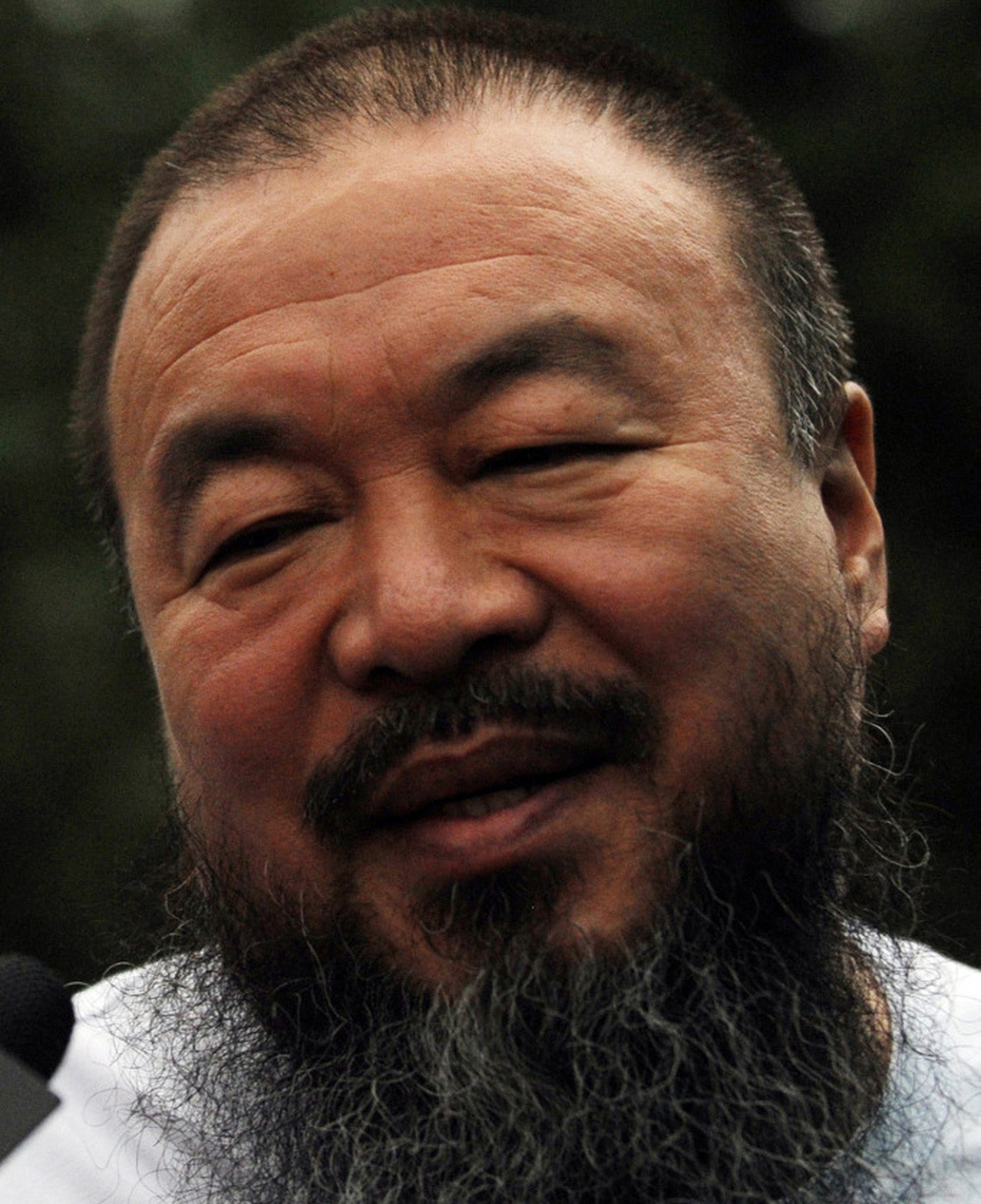Chinese artist Ai Weiwei in Beijing on June 23, 2011. 