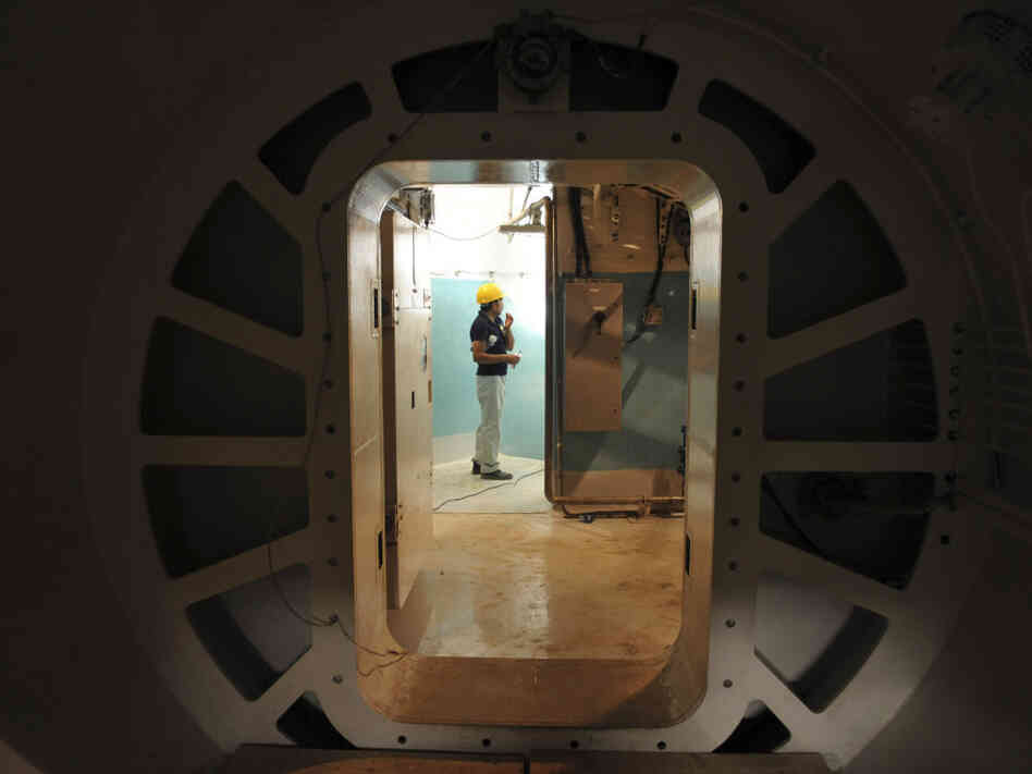 The Stuxnet computer worm reportedly affected several laptops belonging to employees of the Bushehr nuclear power plant (shown here in a photo from August 2010 and released by the International Iran Photo Agency) in Iran, as well as centrifuges at Natanz, the country's most important uranium enrichment facility.