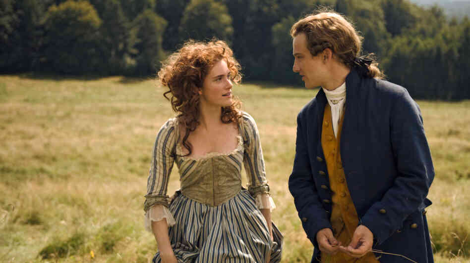 Muse, Meet Poet: Lotte (Miriam Stein) sets the creative urge a-stirring for a young Johann Wolfgang von Goethe (Alexander Fehling). Muse, Meet Poet: Lotte (Miriam Stein) sets the creative urge a-stirring for a young Johann Wolfgang von Goethe (Alexander Fehling).