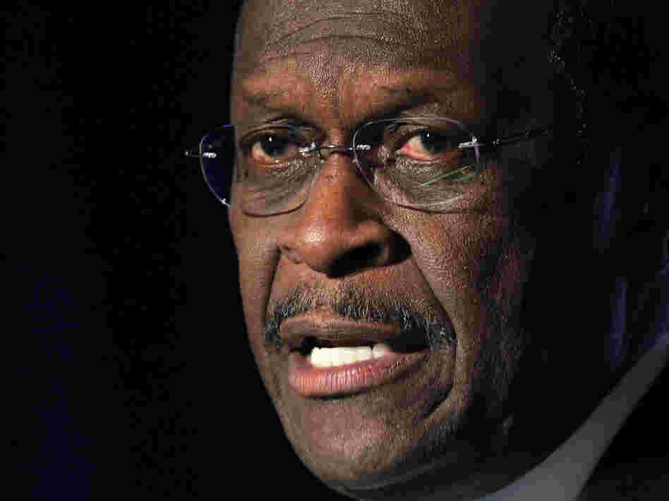 Republican presidential candidate Herman Cain during an appearance on Wednesday (Nov. 3, 2011) in McLean, Va.