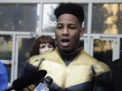Benjamin Fodor, a.k.a. Phoenix Jones, unmasked. Benjamin Fodor, a.k.a. Phoenix Jones, unmasked.
